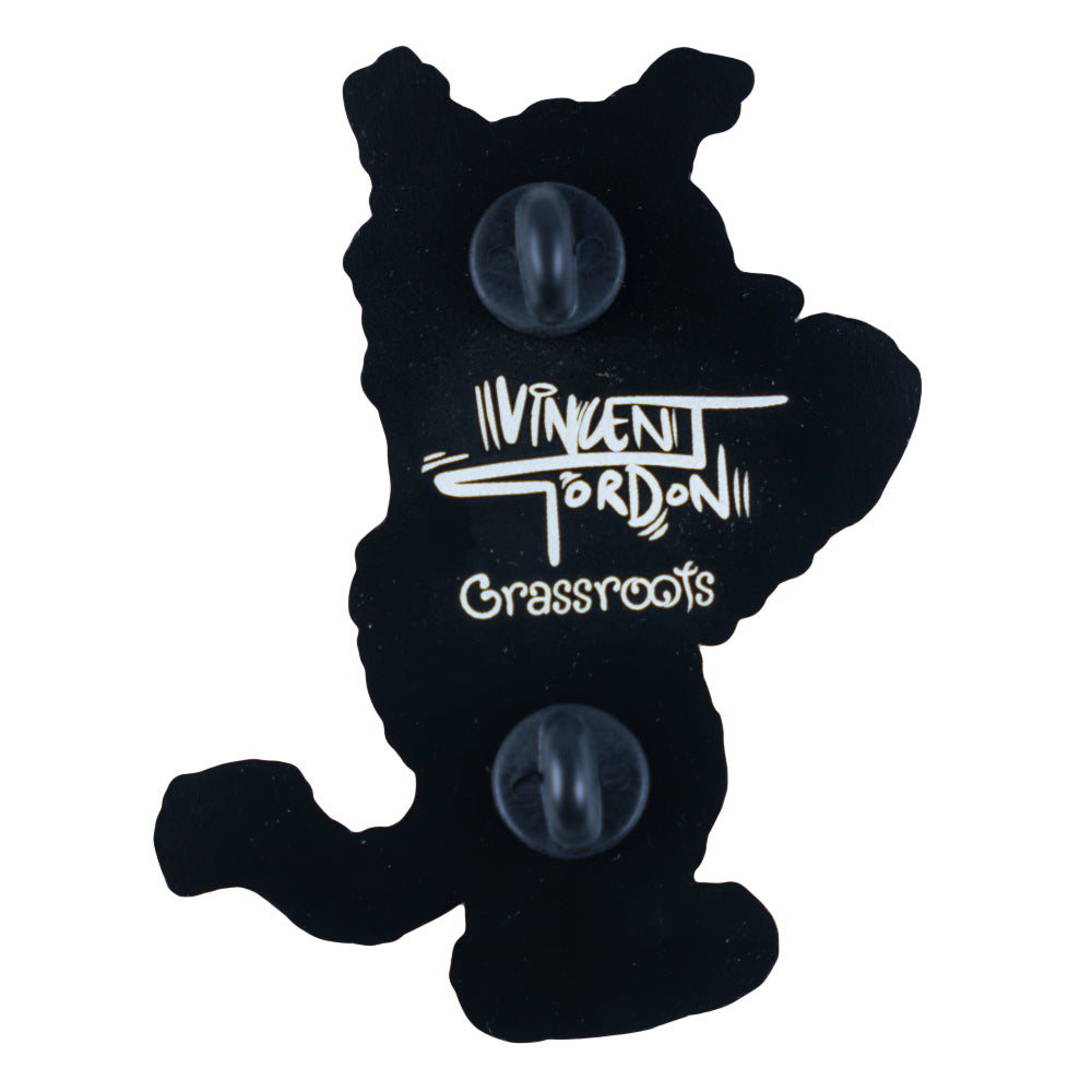 Vincent Gordon Dead Cats Yellow Cat Pin - Korvel