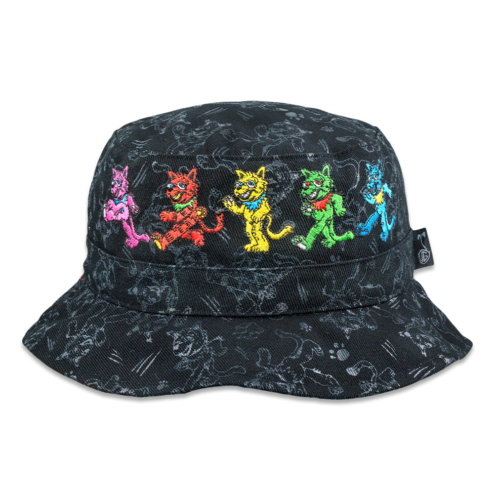 Vincent Gordon Dead Cats Reversible Bucket Hat - Korvel