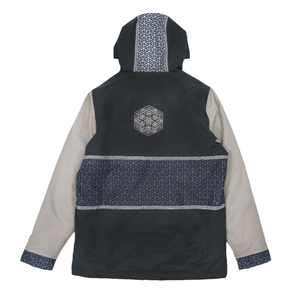Veste parka en sherpa noir Isomatrix