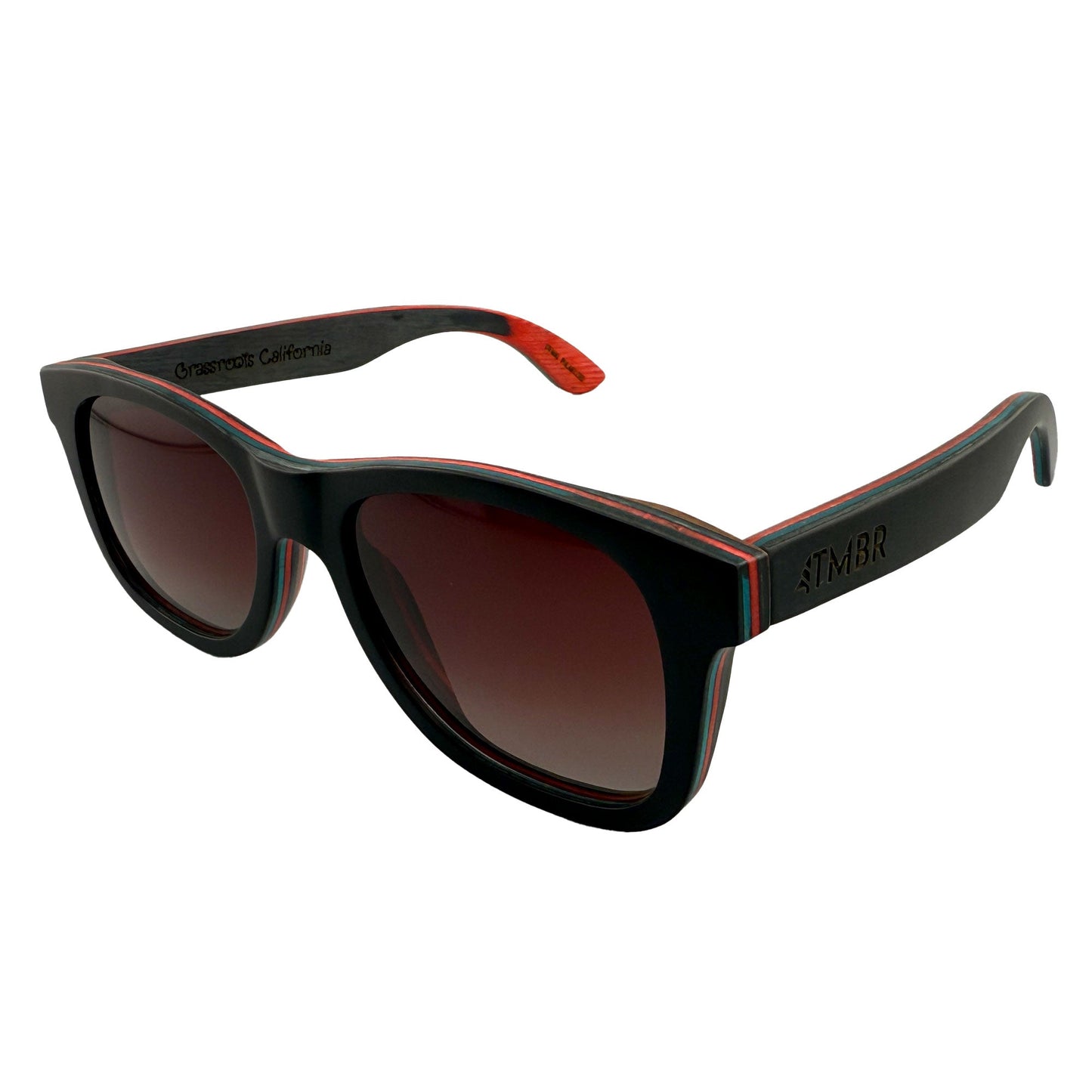 Lunettes TMBR Jerry Garcia The Traveler Noir avec verres roses