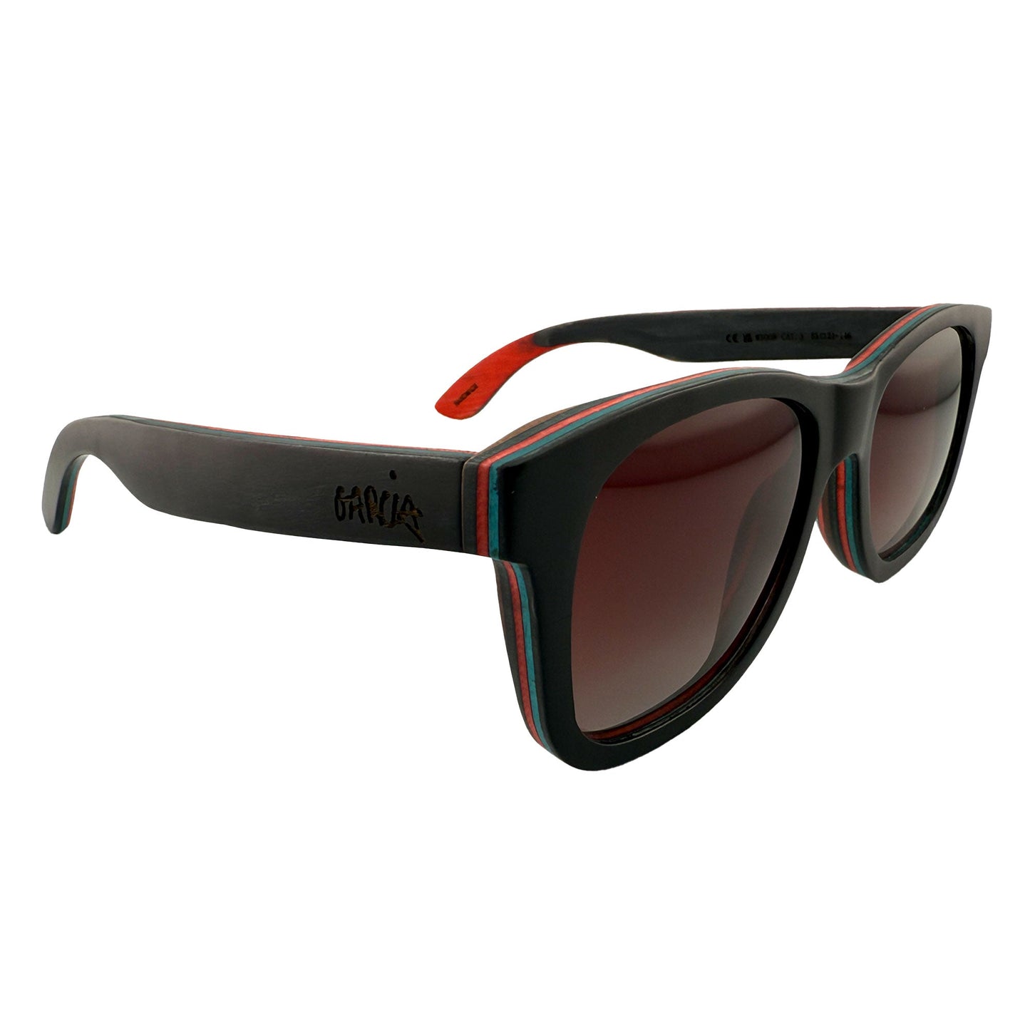 Lunettes TMBR Jerry Garcia The Traveler Noir avec verres roses