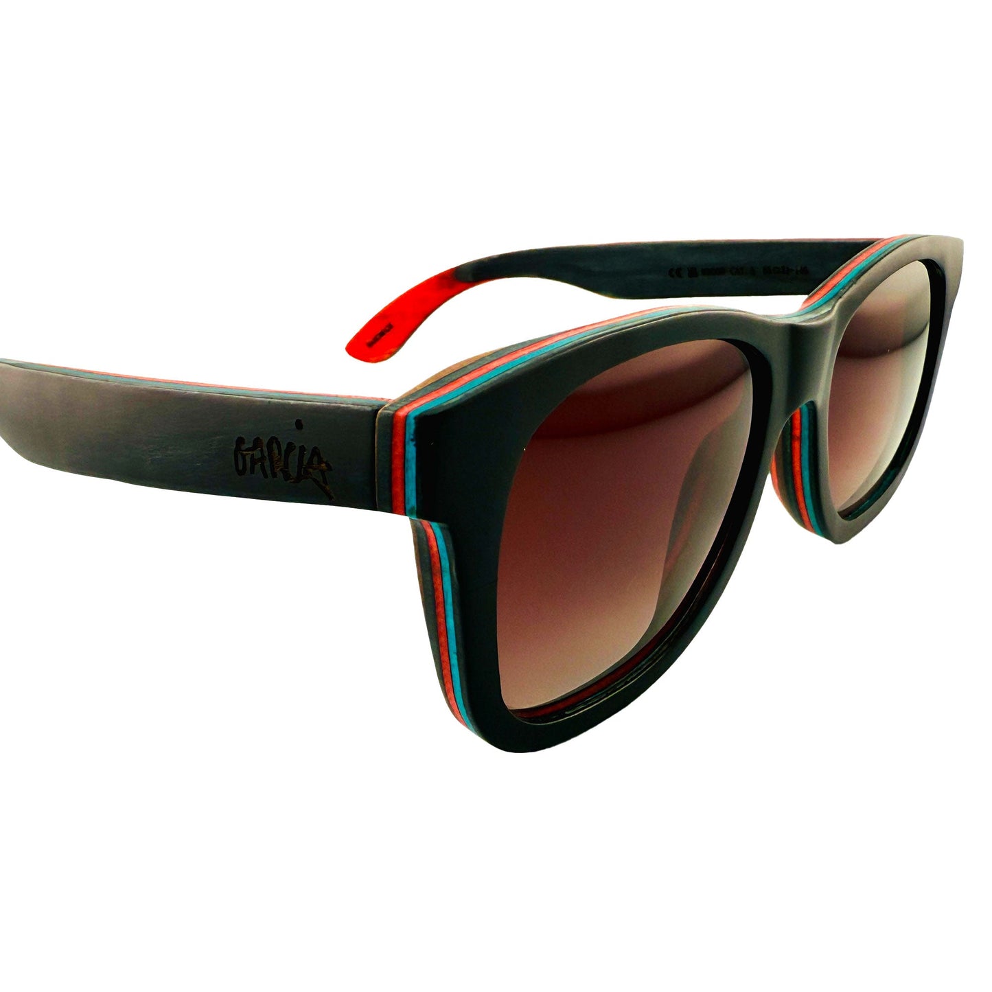 Lunettes TMBR Jerry Garcia The Traveler Noir avec verres roses