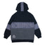 Isomatrix Black Gray Tall Pullover Hoodie - Korvel