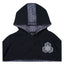 Isomatrix Black Gray Tall Pullover Hoodie - Korvel