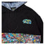 Vincent Gordon Cartoon Gumbo Black Tall Pullover Hoodie - Korvel