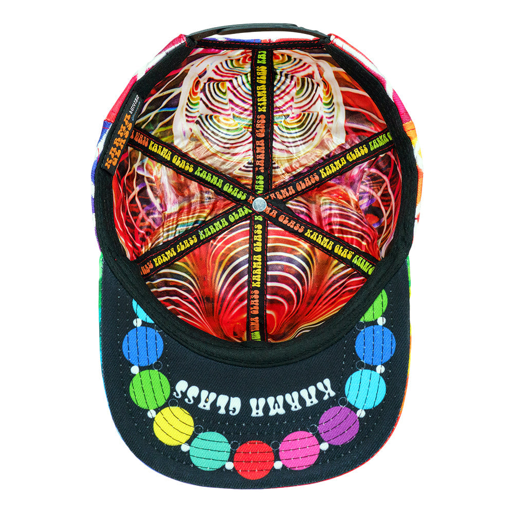 Karma Glass Rainbow Snapback Hat - Korvel