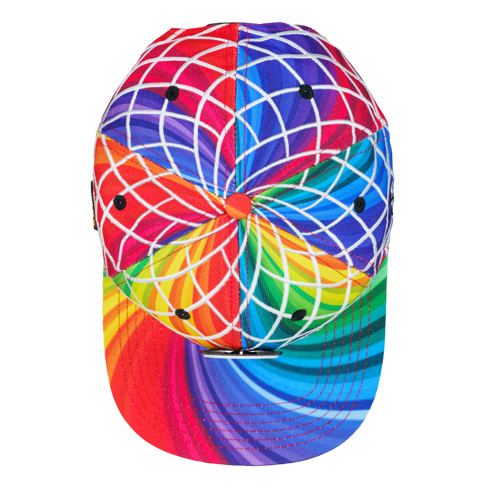 Karma Glass Rainbow Snapback Hat - Korvel
