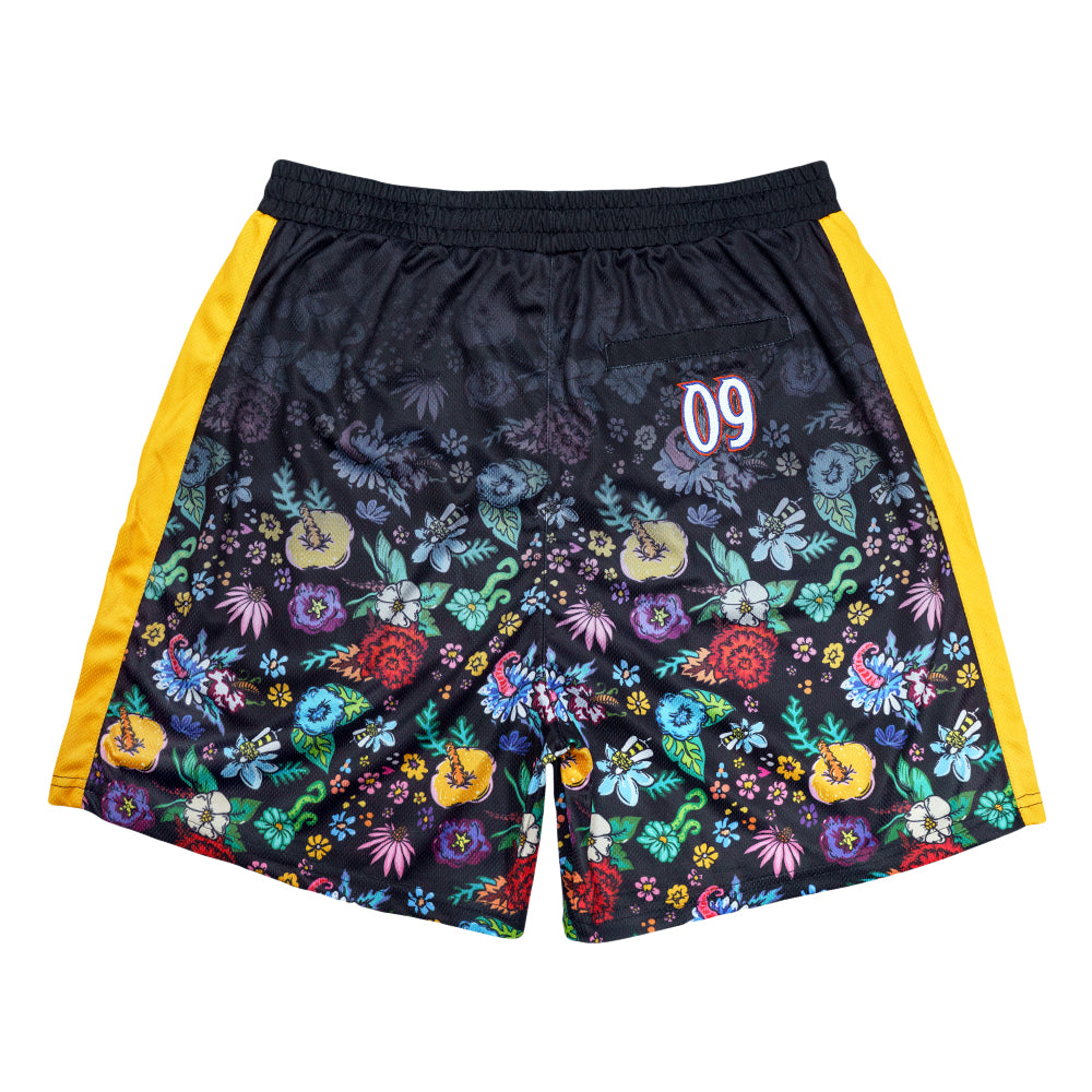 Melty Bros Black Mesh Shorts - Korvel