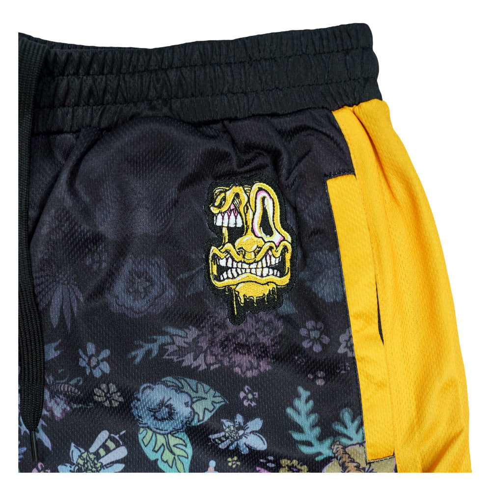 Melty Bros Black Mesh Shorts - Korvel