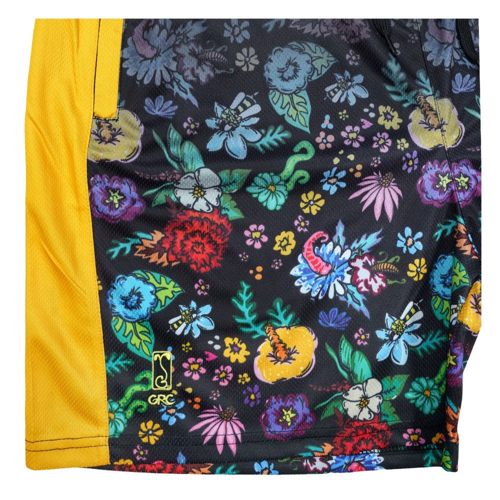 Melty Bros Black Mesh Shorts - Korvel
