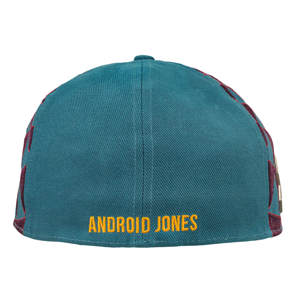 Gorra Ajustada Verde Humming Dragon de Android Jones