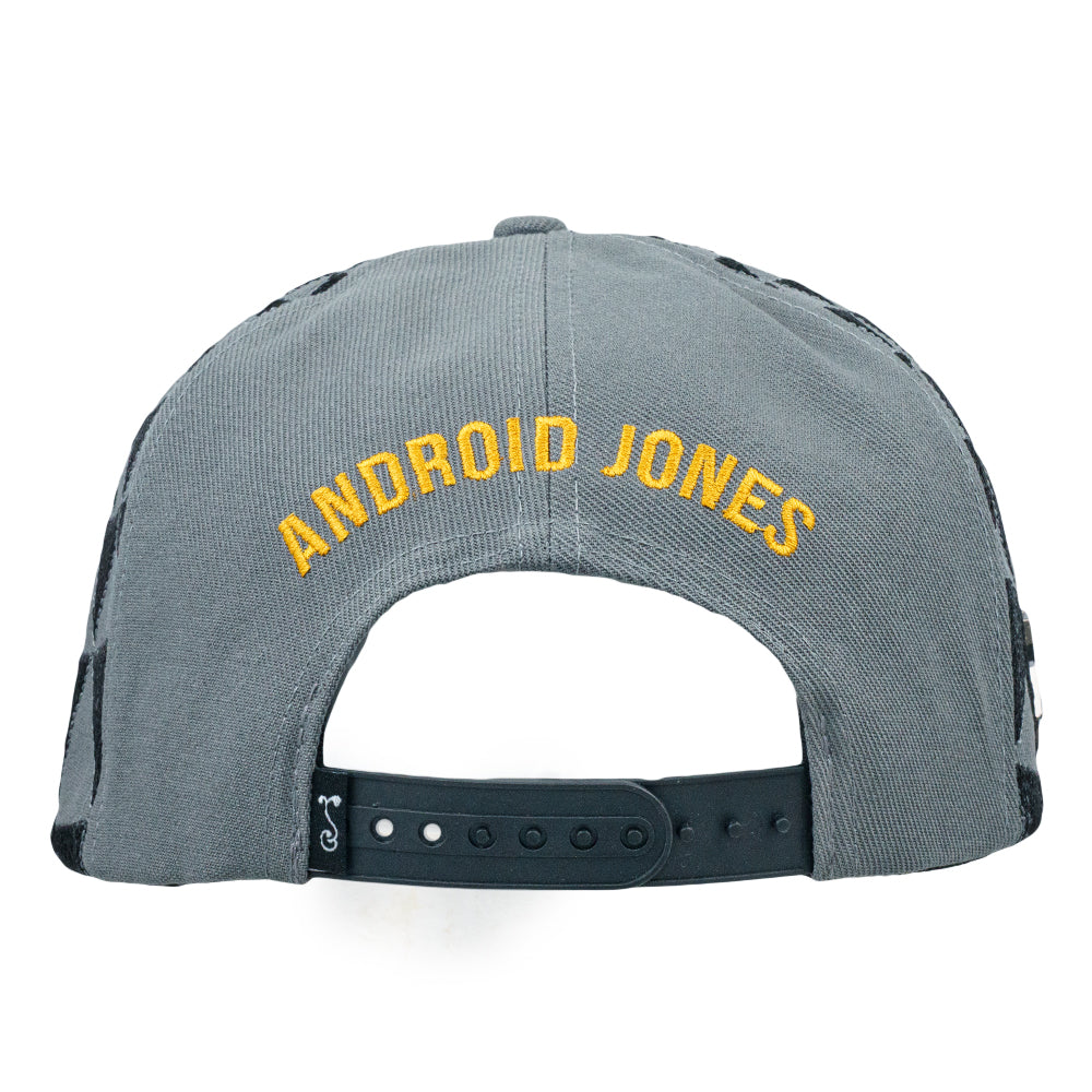 Android Jones Humming Dragon Grey Snapback Hat - Korvel
