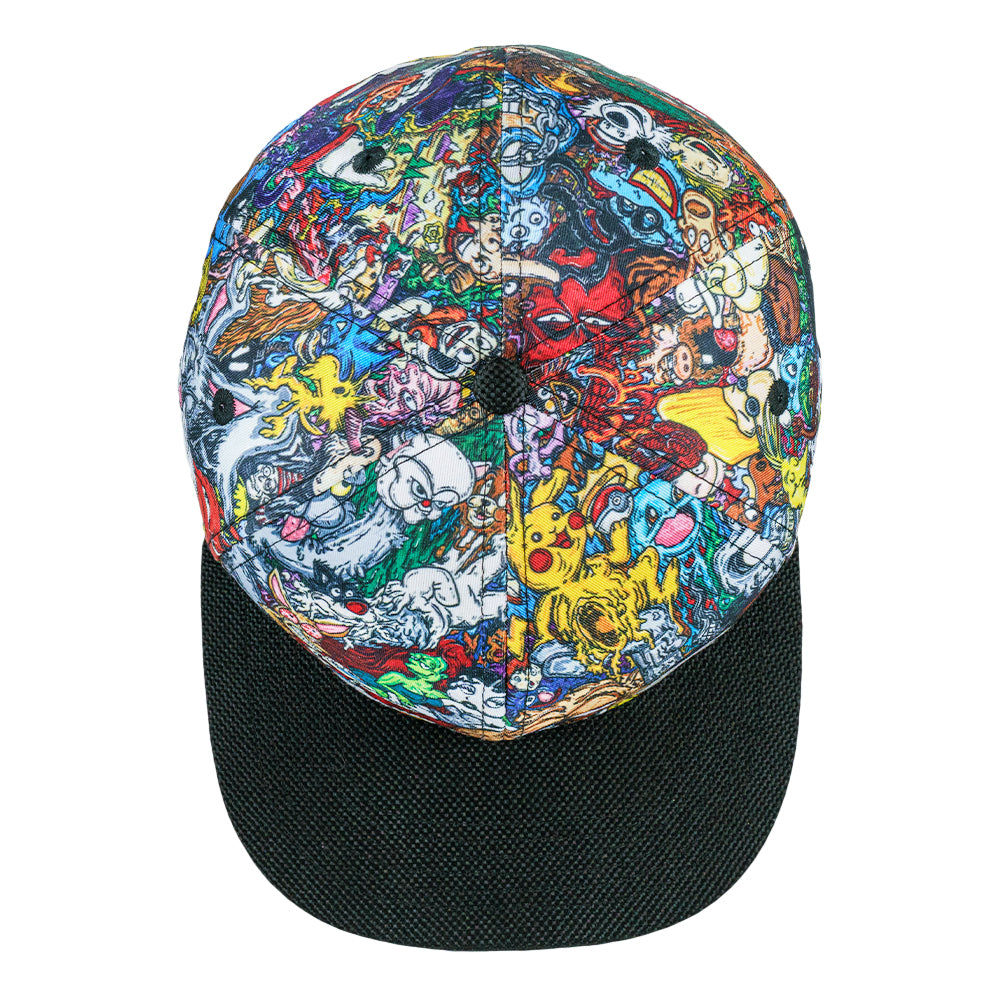Vincent Gordon Exclusive Cartoon Gumbo Fitted Cap - Korvel