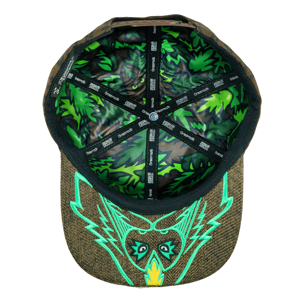 Bigfoot Bud Guardian Brown Snapback Hat - Korvel