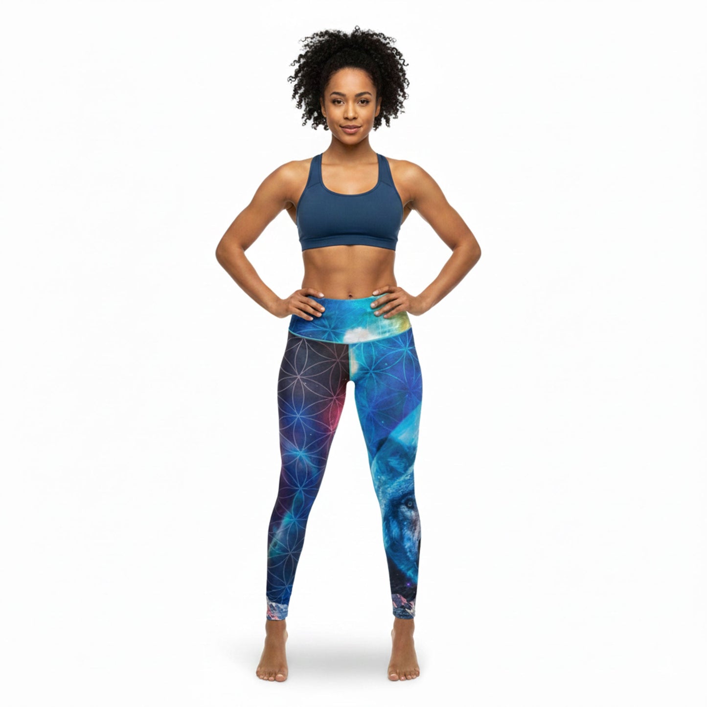 Leggings Navy Wolf Colorado Threads