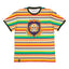 Dia De Los Muertos Sugar Skull Striped T Shirt - Korvel