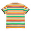 Dia De Los Muertos Sugar Skull Striped T Shirt - Korvel