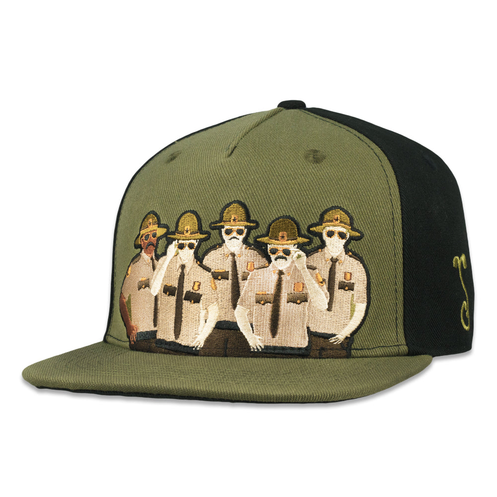 Super Troopers 3 Squad Green Fitted Hat - Korvel