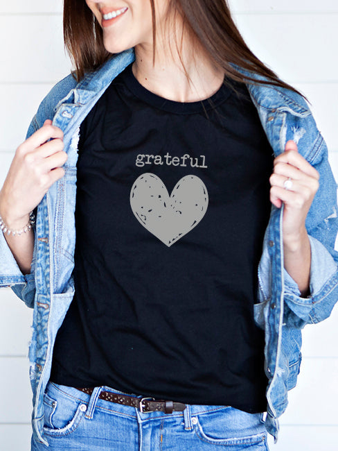 Grateful Heart Unisex T-Shirt - Korvel
