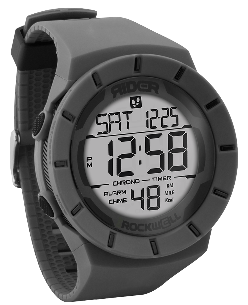 Montre Coliseum Fit™ Grise/Noire