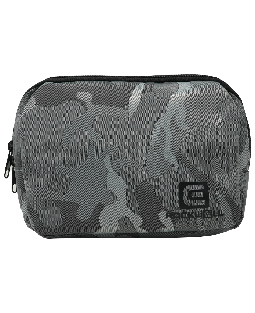 Compact Gray Camo Fanny Pack for On-the-Go Adventures - Korvel