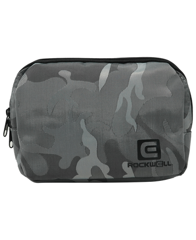 Compact Gray Camo Fanny Pack for On-the-Go Adventures - Korvel