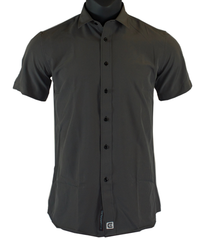 Titan - Sleek Gray Short Sleeve Shirt - Korvel