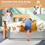 59 Inch Folding Baby Bed Rail Guard - Gray