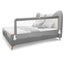 59 Inch Folding Baby Bed Rail Guard - Gray