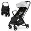 Poussette portable légère pliable à une main - Gris
