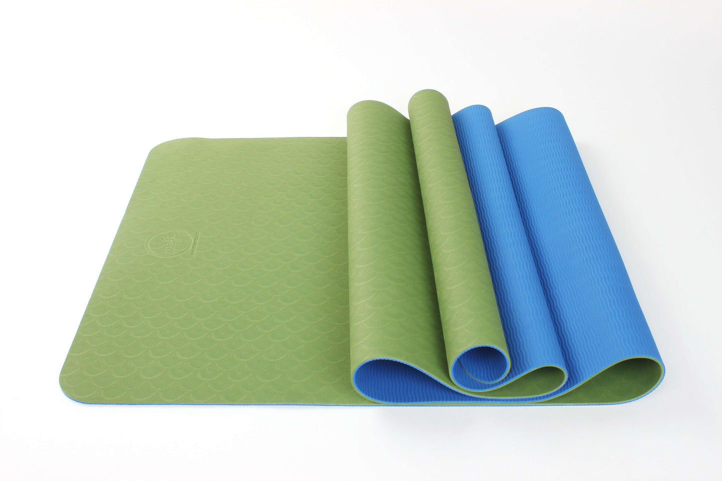 Tapis de yoga TPE écologique bicolore