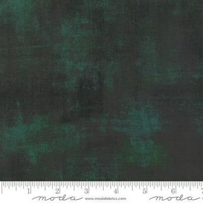 Green Grunge Basics Christmas Green Fabric 44"/45" Per Yard