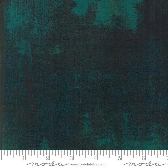 Green Grunge Basics Everglade Cotton Fabric 44"/45" Per Yard