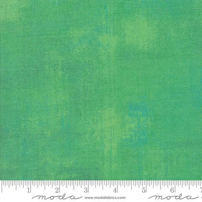 Green Grunge Basics Jade Cream Fabric - 44/45" Per Yard