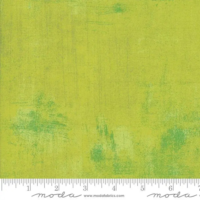 Tissu Green Grunge Basics Lime Punch - 44"/45" par yard