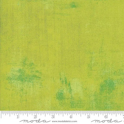 Tissu Green Grunge Basics Lime Punch - 44"/45" par yard