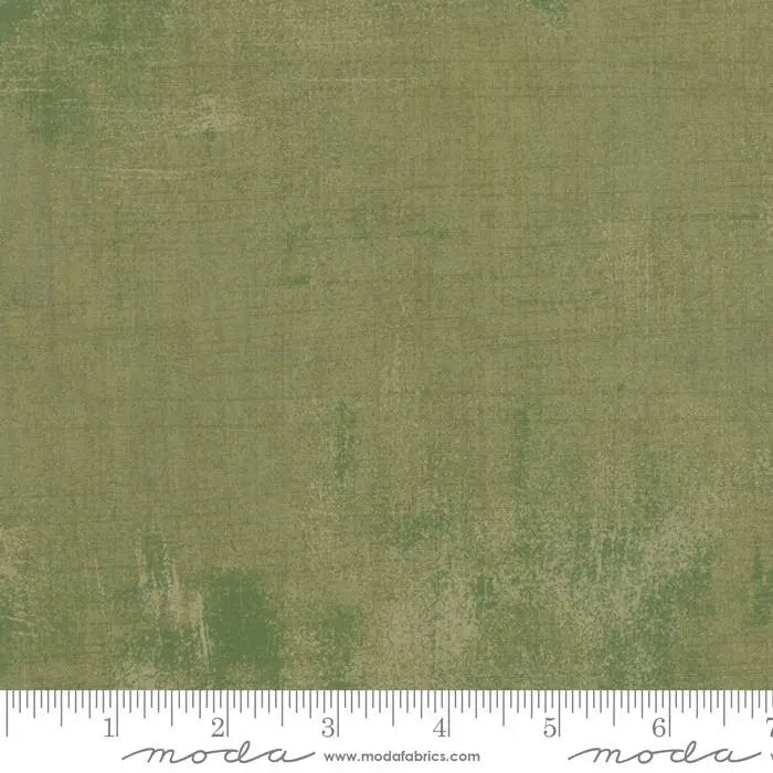 Tela Verde Grunge Basics Vert - 44"/45" por Yarda