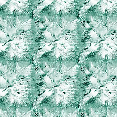 Tela de Algodón Virtuoso Textura Jade Verde - 44"/45" por Yarda