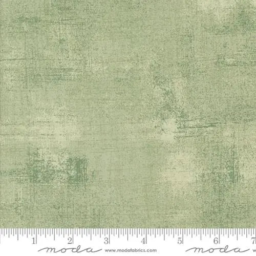 Tissu Grunge Acorn Hollow Sauge Verte - 44"/45" par Yard