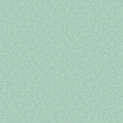 Tela de algodón verde mar de cristal menta - 44"/45" por yarda