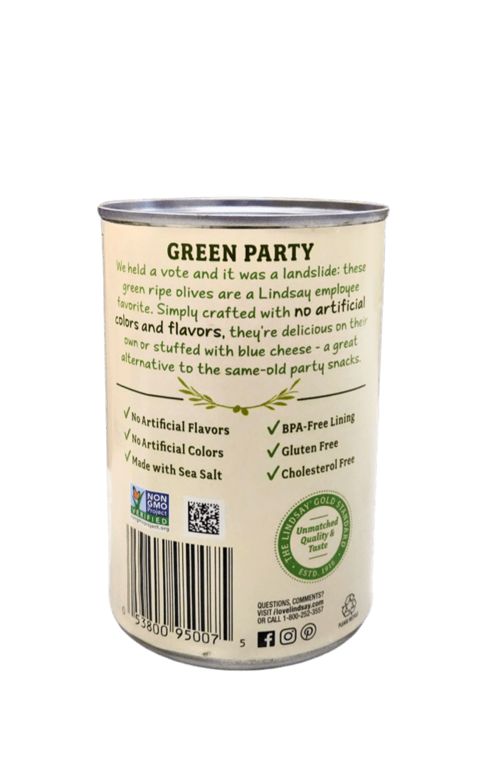 Aceitunas Verdes Deshuesadas Premium - Lindsay