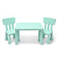 Ensemble de table et chaises multi-activités pour tout-petits - Vert