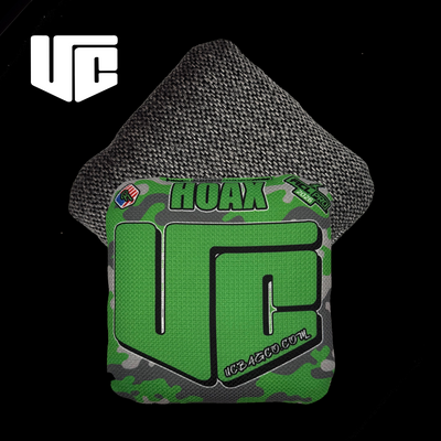 2026 HOAX CAMO Green Cornhole Bags - Unmatched Control & Speed - Korvel