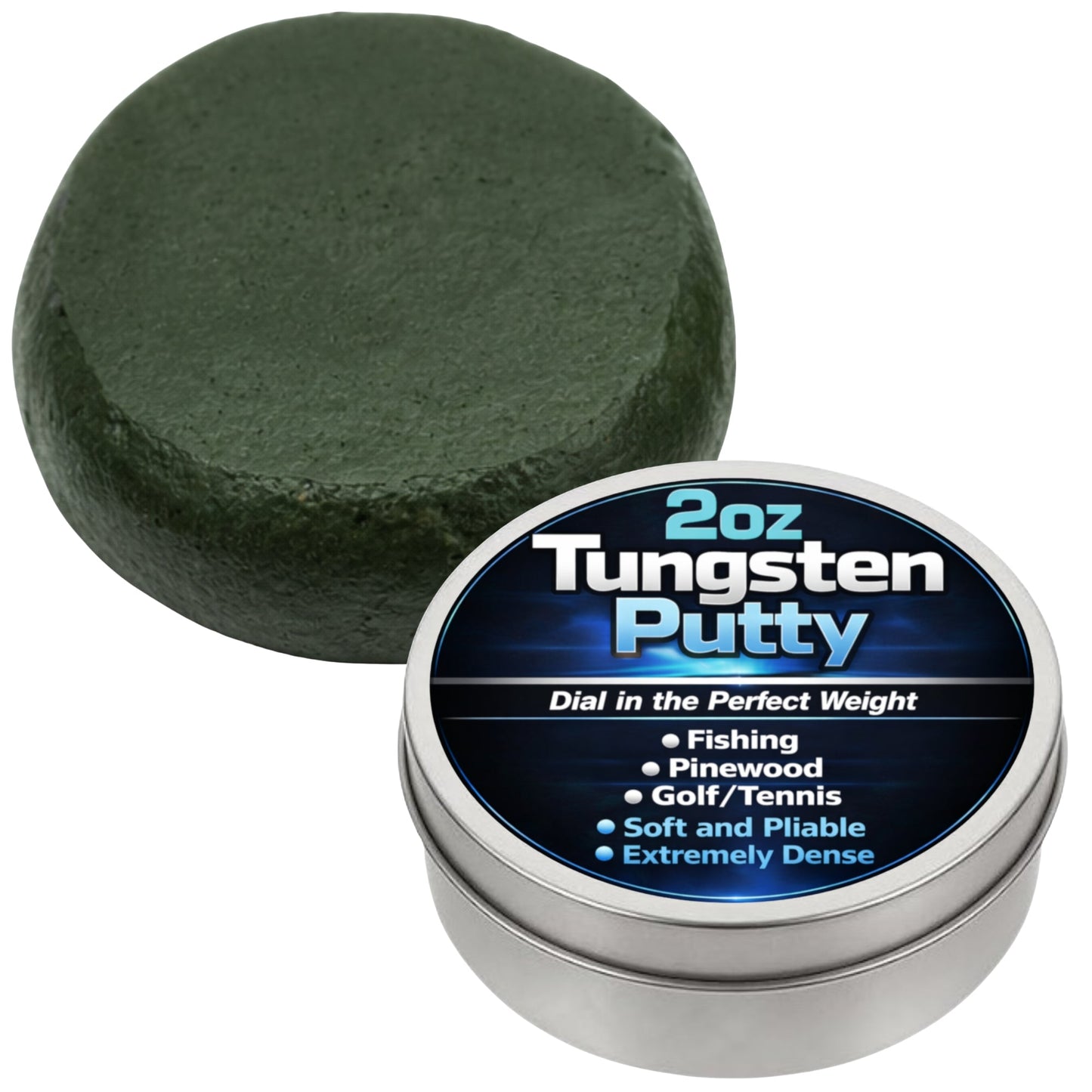 Precision Tungsten Putty for Fishing Weight Adjustment