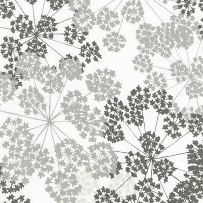 Tissu en coton large Grey Fog Blueprint Basics
