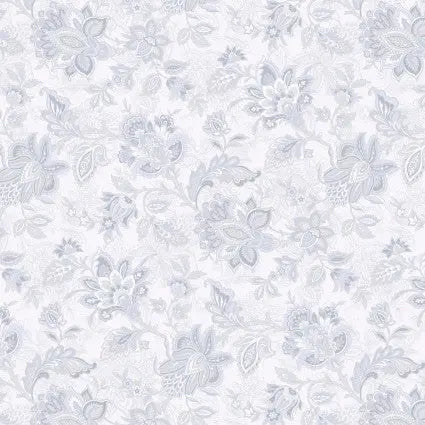 Premium Grey Footstool Cotton Wideback Fabric per Yard