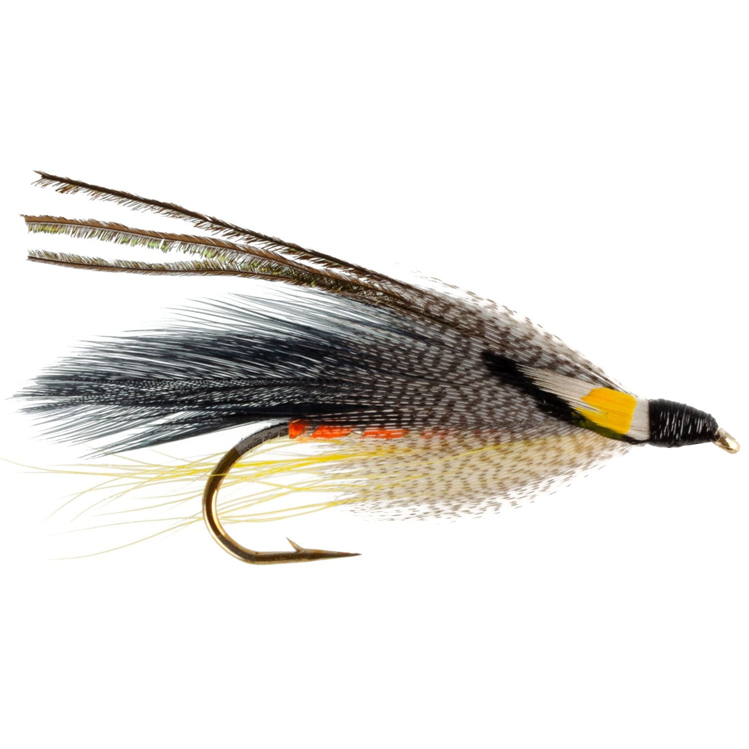 Premium Gray Ghost Streamer Flies - 6 Pack - Size 4 - Korvel