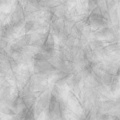 Tela de algodón de fondo ancho con grabados en plata gris