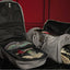 Stylish Grey Tumbled Leather Travel Bag Set - Backpack & Duffle - Korvel