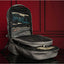 Stylish Grey Tumbled Leather Travel Bag Set - Backpack & Duffle - Korvel